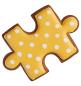 Preview: Ausstechform - Puzzleteil, groß, 9 cm - Edelstahl