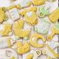 Preview: Ausstechform - Baby - Socke, 6 cm mit Inenprägung - Edelstahl