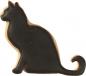 Preview: Hauskatze - Edelstahl, mit Innnprägung - 6 cm