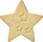 Preview: Weihnachtsstern - Edelstahl, mit Innenprägung - 10,5 cm