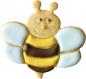Preview: Bienchen - Edelstahl, mit Innenprägung - 9 cm