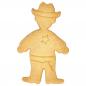 Preview: Ausstechform -  Cowboy, 8 cm - Edelstahl mit Innenprägung