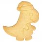 Preview: Ausstechform - Weihnachts - Dino, 8 cm - Edelstahl, mit Innenprägung