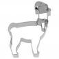 Preview: Ausstechform - Weihnachts - Lama, 9 cm