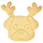 Preview: Ausstechform, Weihnachts- Mops, 7,5 cm