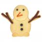 Preview: Schneemann - Edelstahl, mit Innenprägung - 7,5 cm