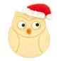 Preview: Ausstechform Weihnachtseule 6,5 cm