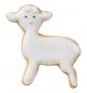 Preview: Lamm - Edelstahl, 6,5 cm