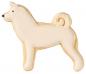 Preview: Husky, 7,5 cm - Edelstahl, mit Innenprägung