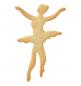 Preview: Plätzchen - Ausstechform - Ballerina - Edelstahl, 11 cm