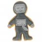 Preview: Astronaut, 8 cm - Edelstahl, mit Innenprägung