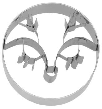 Ausstechform Rentier 6 cm