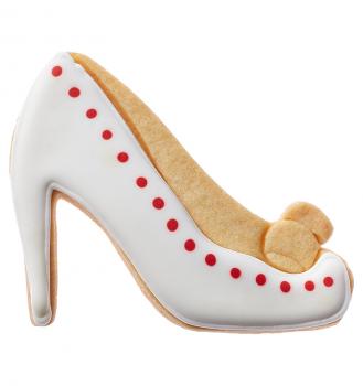 Pumps, 10 cm mit Innenprägung - Edelstahl