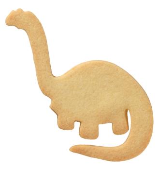 Ausstechform - Camarasaurus, 12 cm - Edelstahl