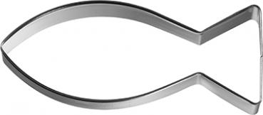Christenfisch - Edelstahl, 10 cm