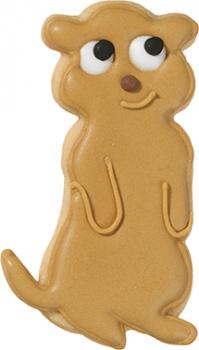 Erdmännchen Edelstahl, mit Innenprägung - 8 cm