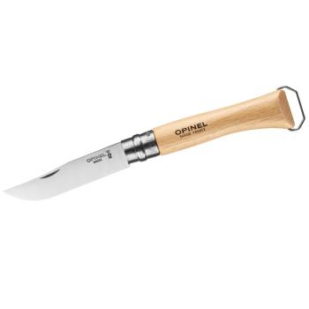 Opinel No 10 Taschenmesser mit Korkenzieher, Karte