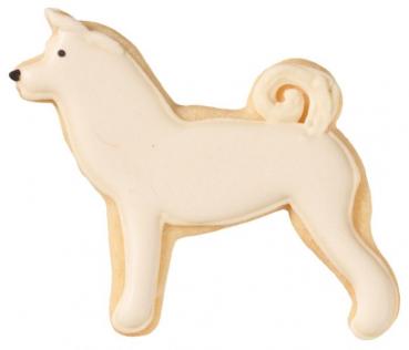 Husky, 7,5 cm - Edelstahl, mit Innenprägung