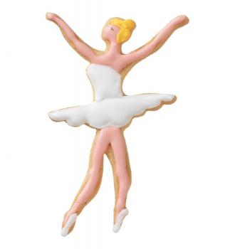 Plätzchen - Ausstechform - Ballerina - Edelstahl, 11 cm
