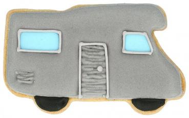 Wohnmobil - Edelstahl, mit Innenprägung - 8 cm