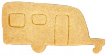 Wohnwagen -Anhänger - Edelstahl, mit Innenprägung - 9 cm