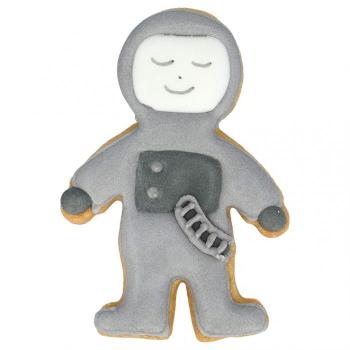 Astronaut, 8 cm - Edelstahl, mit Innenprägung