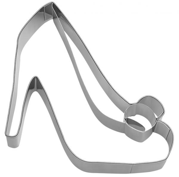 Pumps, 10 cm mit Innenprägung - Edelstahl