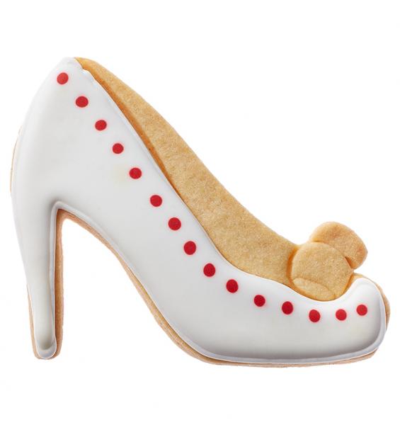 Pumps, 10 cm mit Innenprägung - Edelstahl