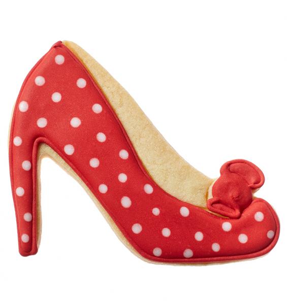 Pumps, 10 cm mit Innenprägung - Edelstahl