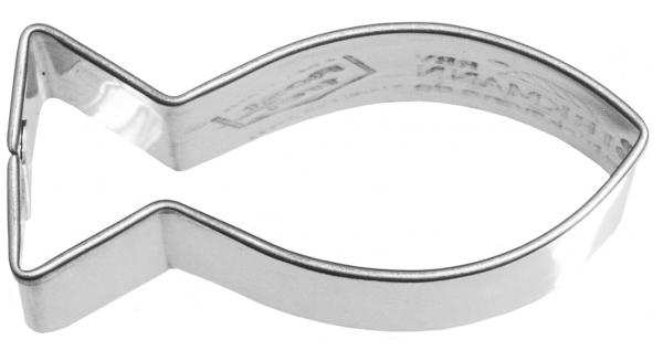 CHRISTENFISCH - Edelstahl -  5 cm