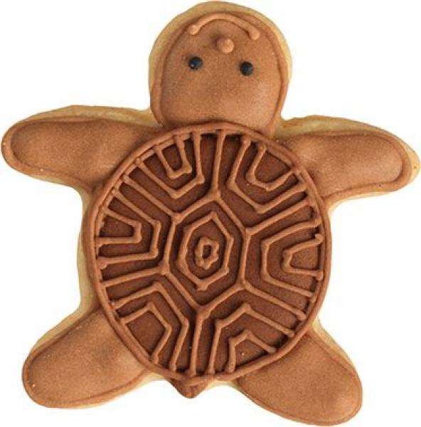 Ausstechform - Schildkröte - Edelstahl, 6,5 cm
