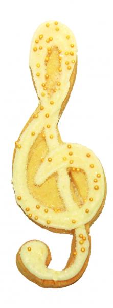 Notenschlüssel - Edelstahl, mit Innenprägung - 11,5 cm