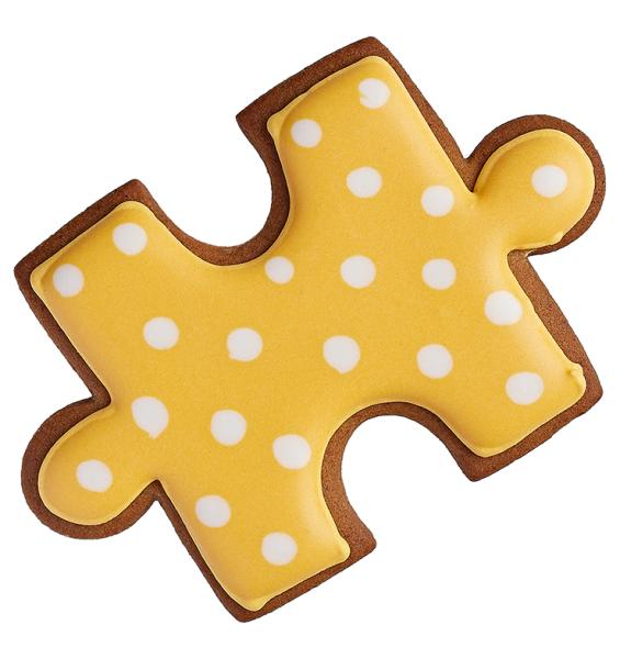 Ausstechform - Puzzleteil, groß, 9 cm - Edelstahl