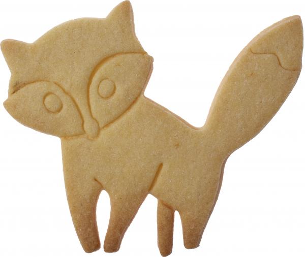 Fuchs Fiete - Edelstahl, Innenstahl, mit Innenprägung - 12 cm