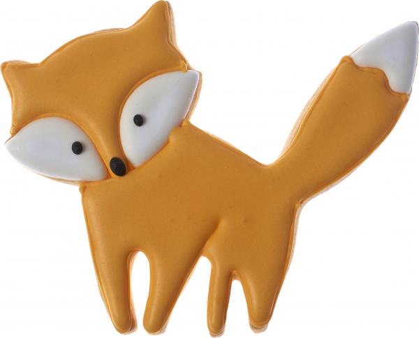 Fuchs Fiete - Edelstahl, Innenstahl, mit Innenprägung - 12 cm