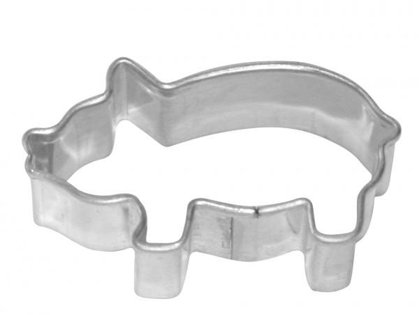 Schwein - Edelstahl, 4 cm