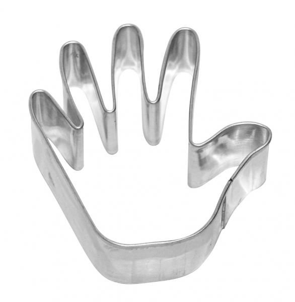 Hand - Edelstahl, 6,5 cm