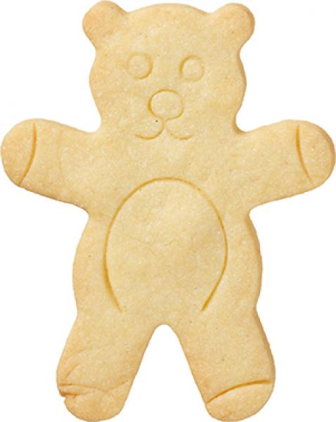 Teddy-Bär - Edelstahl, mit Innenprägung - 10 cm