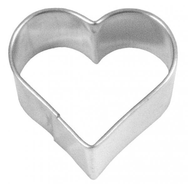 Herz - Edelstahl, 5,5 cm