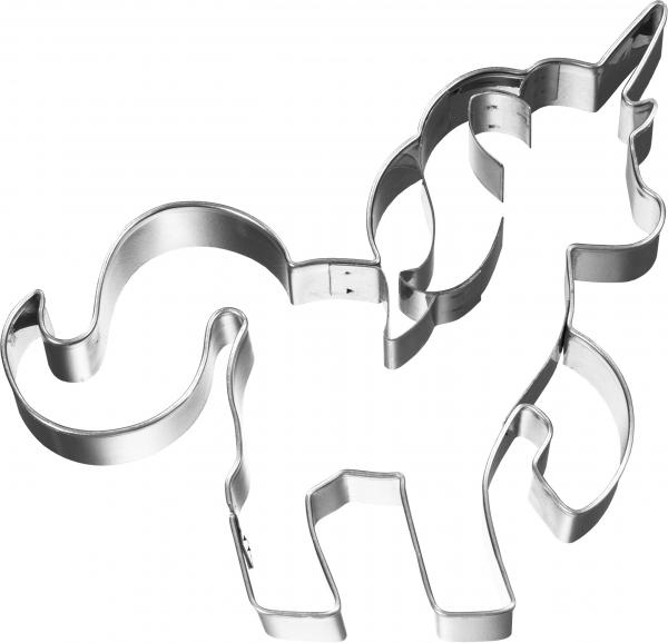 Einhorn - Edelstahl, mit Innenprägung 10 cm