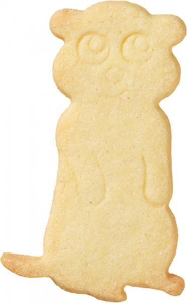 Erdmännchen Edelstahl, mit Innenprägung - 8 cm