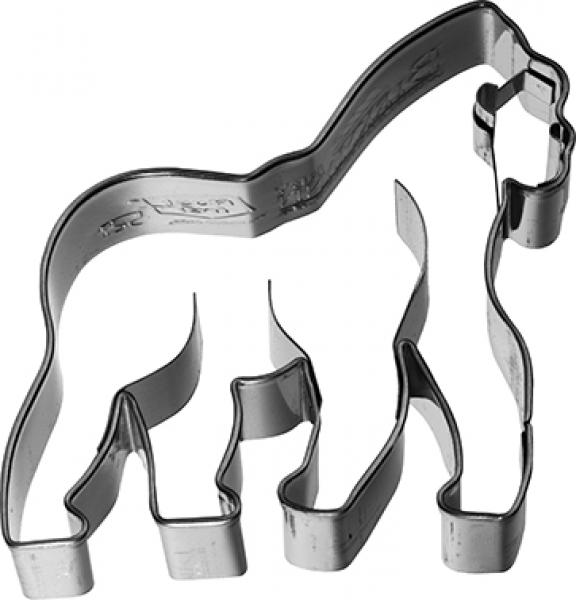 Gorilla - Edelstahl, mit Innenprägung - 6,5 cm
