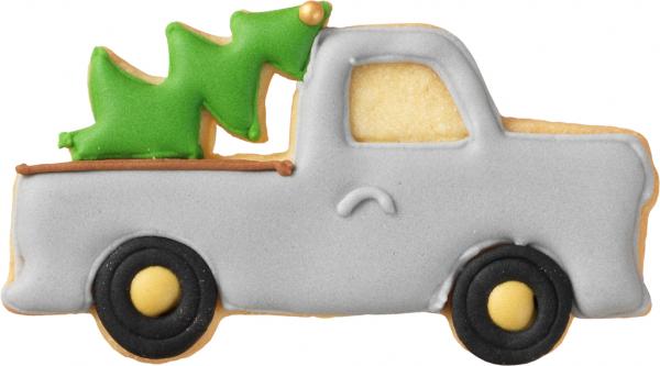 Weihnachtstruck - Edelstahl, mit Innenprägung - 9,5 cm