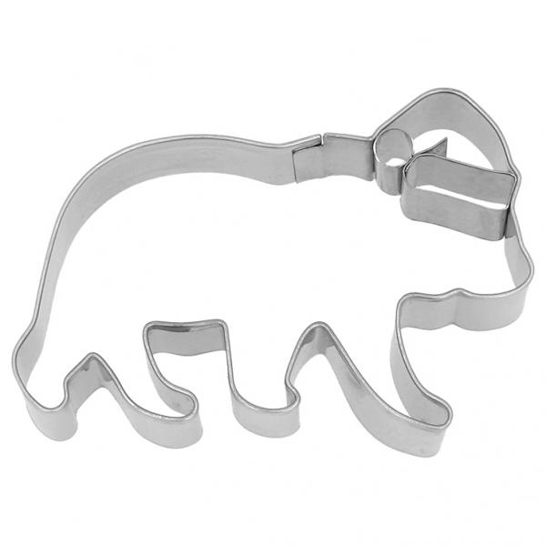 Ausstechform - Weihnachts-Eisbär, 9 cm
