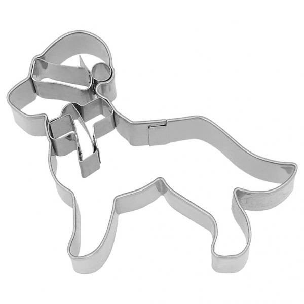 Ausstechform - Weihnachts- Retriever, 9 cm