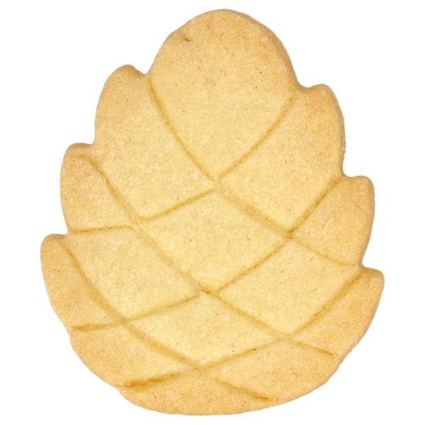 Ausstechform - Pinienzapfen, 6 cm mit Innenprägung - Edelstahl