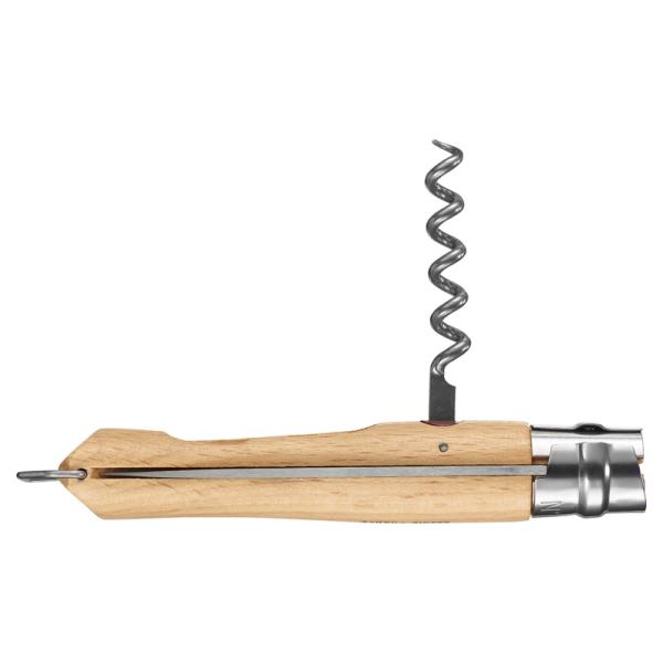 Opinel No 10 Taschenmesser mit Korkenzieher, Karte
