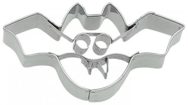 Fledermaus - Edelstahl, mit Innenprägung - 7 cm