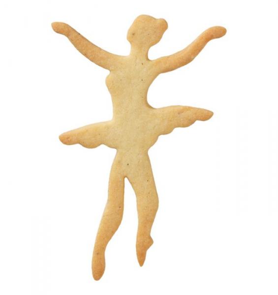 Plätzchen - Ausstechform - Ballerina - Edelstahl, 11 cm