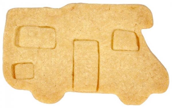 Wohnmobil - Edelstahl, mit Innenprägung - 8 cm